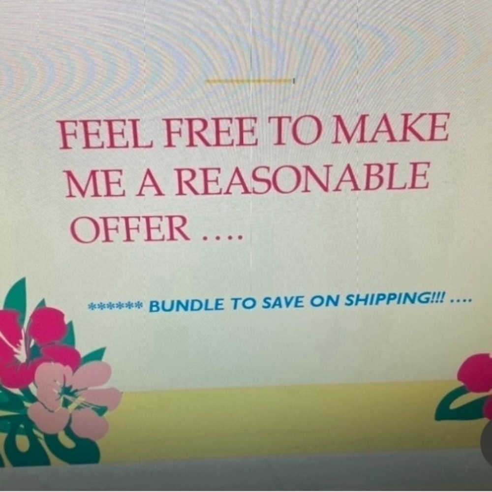 Open to REASONABLE OFFERS Sign